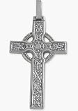 Genuine Sterling Silver Detailed Celtic Cross with a 24 chain