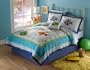 Pem America,Colorful Sea Full / Queen Quilt 2  shams.