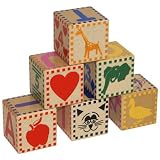Classic Wood Baby Blocks Made in USA