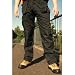 Lined Work Trousers Baratec Mens WorkWear Cargo Work Trousers Pants With Knee Pad Pockets Waist 34