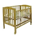 Dream On Me 3-in-1 Folding Portable Crib - Naturals