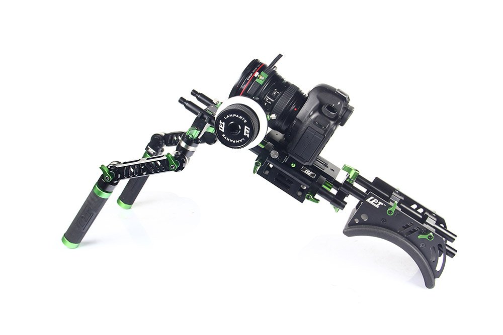 Amazon.com : Lanparte BSK-01 Starter DSLR Camera Rig Kit (Black ...