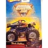 Hot Wheels Black Stallion #46 Chrome Wheels Monster Jam 1 64