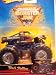 Hot Wheels Black Stallion #46 Chrome Wheels Monster Jam 1/64