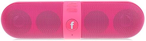5IVE Pill Portable Speaker - Newest Model Wireless Bluetooth Speaker for Samsung iPhone PC Laptop (Rose Pink)