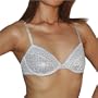 Womens Perfectly Fit White Padless Underwire Bra (Size: 34C)