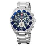 Swiss Military Hanowa Men's 06-5096-04-003 Sealander 316L Stainless Steel Blue Dial Watch
