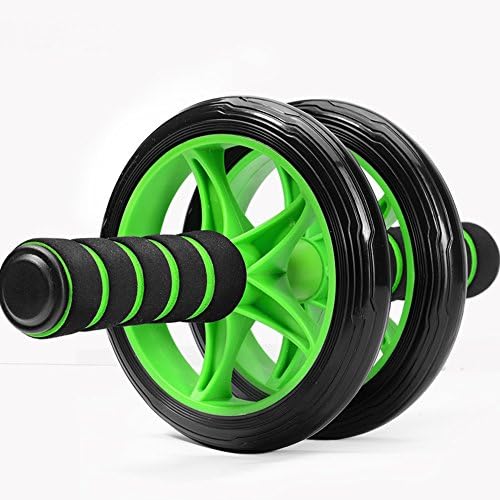Ab Wheel Roller Equipment for Exercise Fitness Core Workout Bodybuilding,Burn Fat,Strengthen Your Abs,Core,Arms,Back and Legs,Double Wheel,Fitness Mat Include