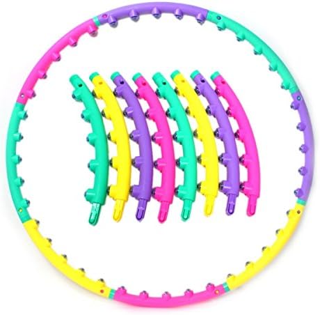 New Hula Hoop Magnetic Therapy Massage Hula Hoop Slim Abdominal Exercise