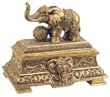 Jewelry Holder Thai Elephant Buddha Buddhist Collectible Decoration