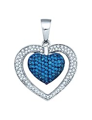 0.91CT DIAMOND HEART PENDANT