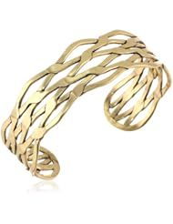 Lucky Brand Gold Metal Cuff Bracelet, 1"