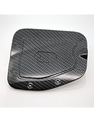 Automotive Parts and Accessories: E-Autogrilles 66-2804CF Black Carbon Fiber Look ABS Fuel Gas Cap Door Cover for 05-15 Toyota Tacoma LONG bed ONLY