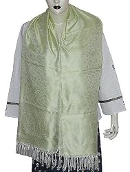 Silk Scarves for Hair Fashion Accessory Jacquard Pattern Rectangular 22 x 72 inches (srft075)