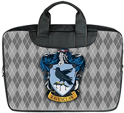 LaHuo Harry Potter Ravenclaw Diamond Plaid Logo Custom 13-Inch Laptop Bag