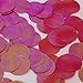 Round Sequin 24mm Crimson Red Opaque Rainbow Iris Luster Loose Couture Paillettes