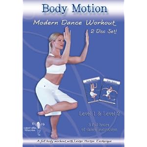 Body Motion: Modern Dance Workout (Horton Technique) 2 disc set by 