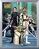 Clone Wars Mini-Poster und Holz-Rahmen - Characters (50 x 40cm)