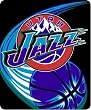 Utah Jazz Royal Plusch Raschel 50x60 Throw Blanket - NBA Basketball