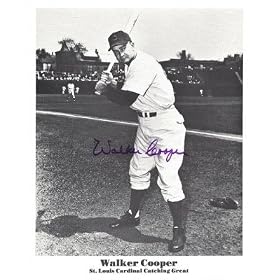Buy Walker Cooper Autographed Hand Signed St. Louis Cardinals 8x10 Photo (Deceased)