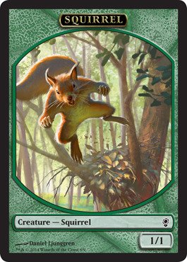 Magic: the Gathering - Squirrel Token - Conspiracy