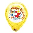 18" Snoopy Birthday Personalizable Mylar Balloon w/ Letter Stickers