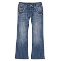 Girls' Xhilaration&reg; Denim Bootcut Pant - Steel