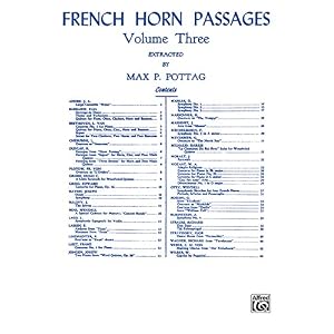 French Horn Passages, Vol. 3