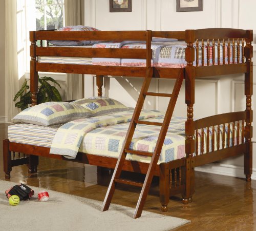Traditional Twin Over Full Bunk Bed