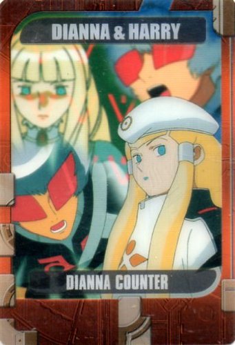 森永製菓　機動戦士ガンダム ウェファーチョコ　ディアナ・ソレル＆ハリー・オード