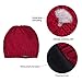Vbiger Winter Warm Soft Stretch Slouchy Knitted Beanie Cap (Red)