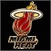 Miami Heat Hats : Miami Heat Team Logo Pin