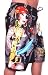 New Ed Hardy Mens Tattoo Board Shorts~Pirate girl~Black~collection 2009