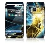 Abstract Power Decorative Skin Cover Decal Sticker for Nokia N8 cell phone