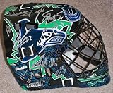 2011-2012 VANCOUVER CANUCKS Team Signed Goalie Mask w/COA - Autographed NHL Helmets and Masks