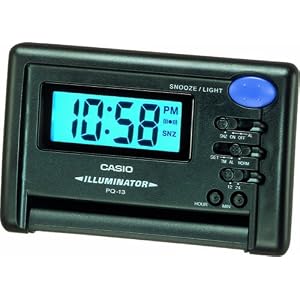 Casio Snooze Daily Alarm Travel Clock