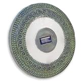 Solar Lighted Step Stone - Green Round
