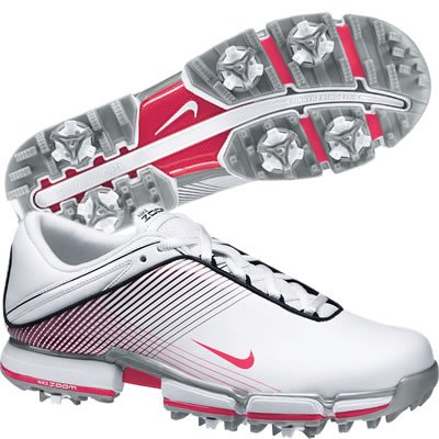 Nike Womens Golf Shoes on Nike 2010 Ladies Air Zoom Vapor Ii Golf Shoes  White Aster Pink