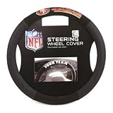 NFL San Francisco 49Ers Poly-Suede Steering Wheel Cover