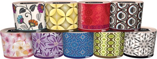 Kleenex Expressions Oval Facial Tissue, 82-Count Box (Pack of 27)