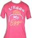 Eggo Kelloggs Waffles L'Eggo My Eggo Men's Red Vintage T-shirt