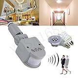 LEDライトのためのモーションセンサーライトスイッチ屋外AC220V自動赤外線PIRモーションセンサースイッチ