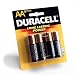 Duracell 03761 Coppertop AA Battery, 8 Pack