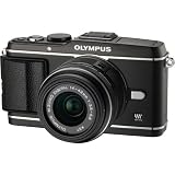 Olympus PEN E-P3 12.3 MP Live MOS Micro Four Thirds Interchangeable Lens Digital Camera with 14-42mm Zoom Lens (Black)