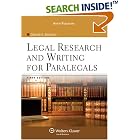 Click here to buy Legal Research and Writing for Paralegals by  Deborah E. Bouchoux.