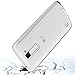 LG K10 Case, LG Premier Case, Kaesar Crystal Clear Ultra Slim Anti Scratch Bumper Case with Clear Back Panel Protective Case Cover for LG K10 / LG Premier LTE - Clear