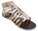 Multi Snake Print Gladiator Sandal
