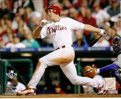 Pat Burrell Phillies 2008 NLCS Homerun 8x10 Photo