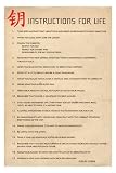 Instructions For Life (Dalai Lama) Poster