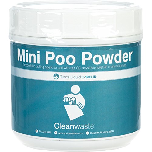 Cleanwaste Mini 55-Use Poo Powder Waste Treatment